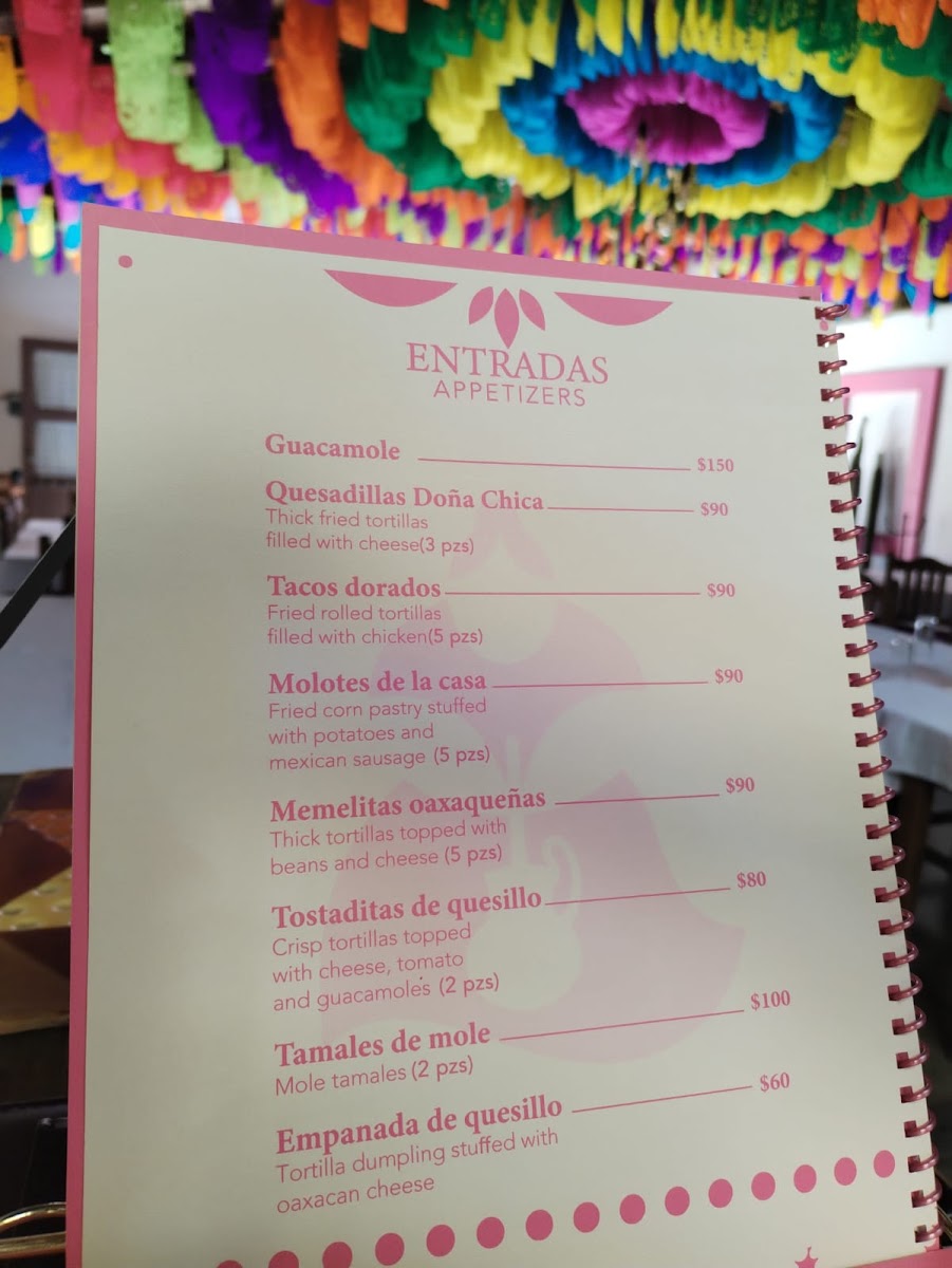 Doña Chica Menu Photo 3