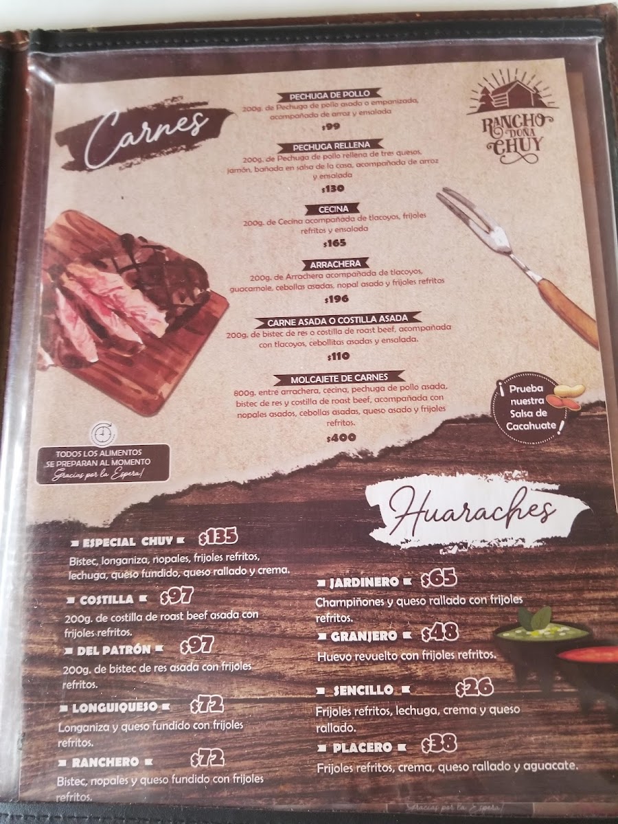 Doña Chuy Restaurant Bar Menu Photo 7
