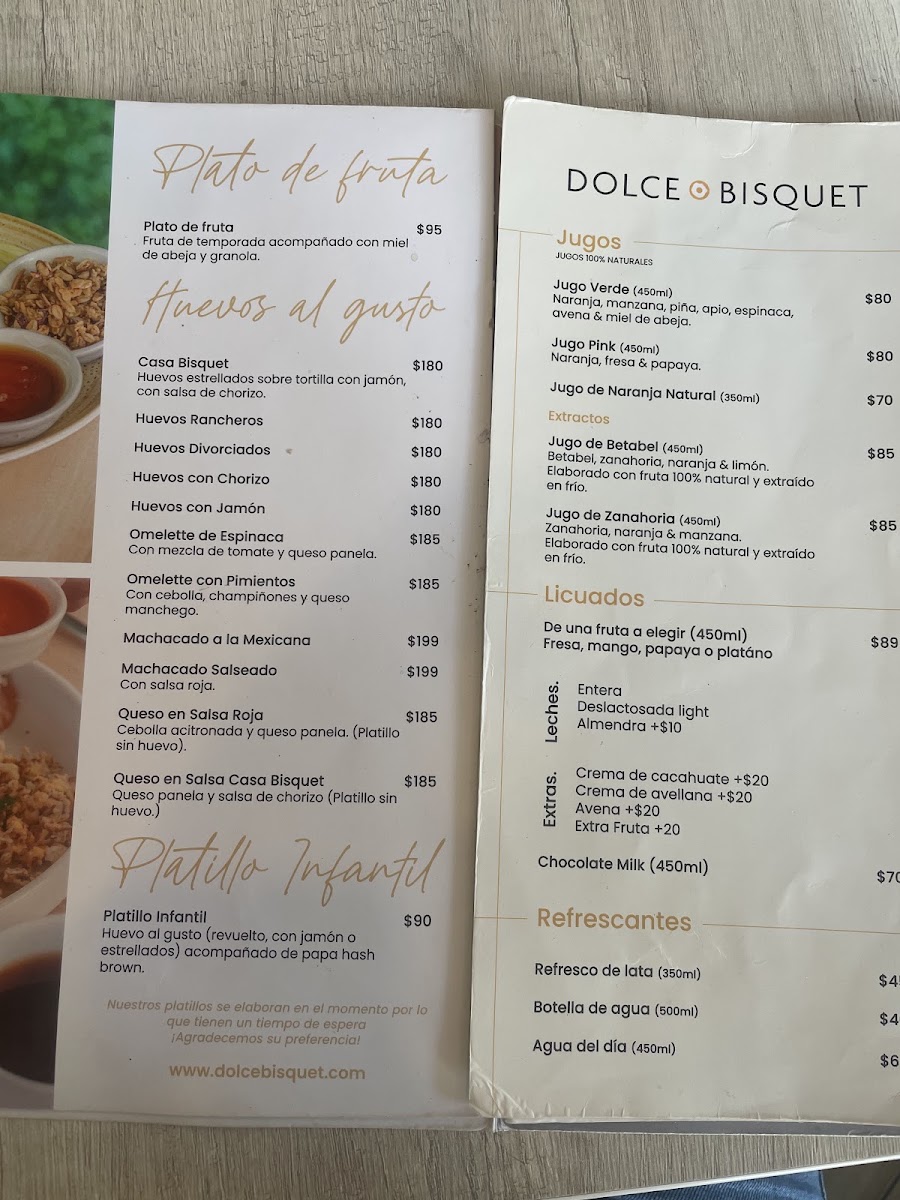 Dolce Bisquet - Paseo Tec Menu Photo 5