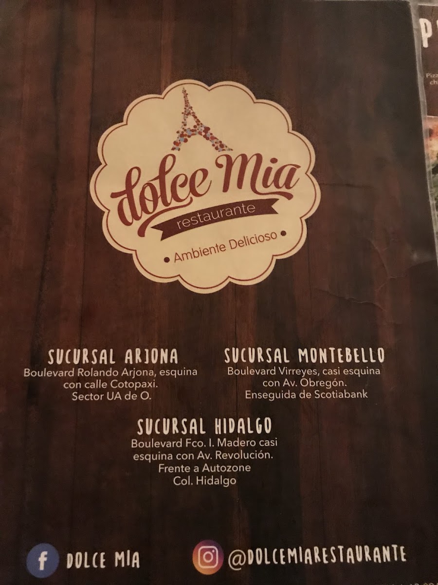 Dolce Mia Hidalgo Menu Photo 10