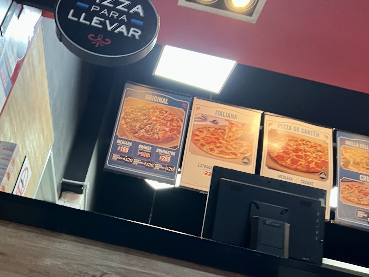 Domino's Boulevard Aeropuerto Menu