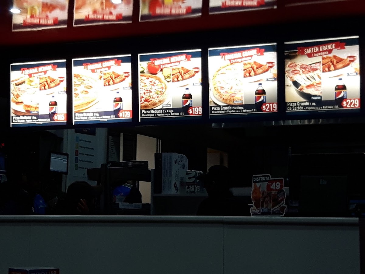 Domino's Menu