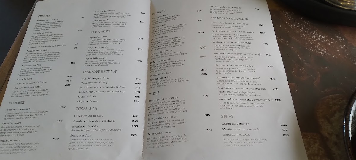 Don Camaron San Miguel De Allende Menu Photo 8