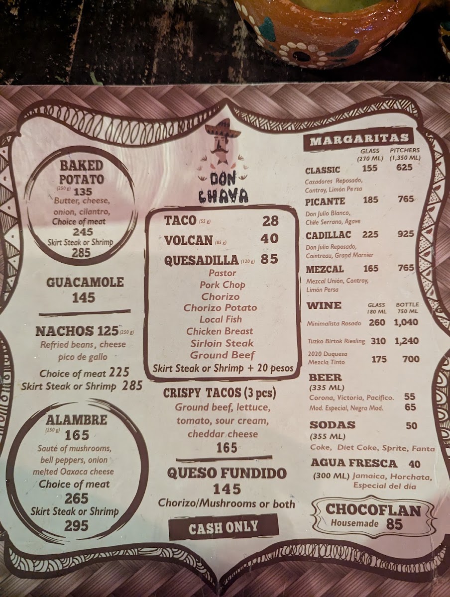 Don Chava Taqueria Cantina Menu Photo 5