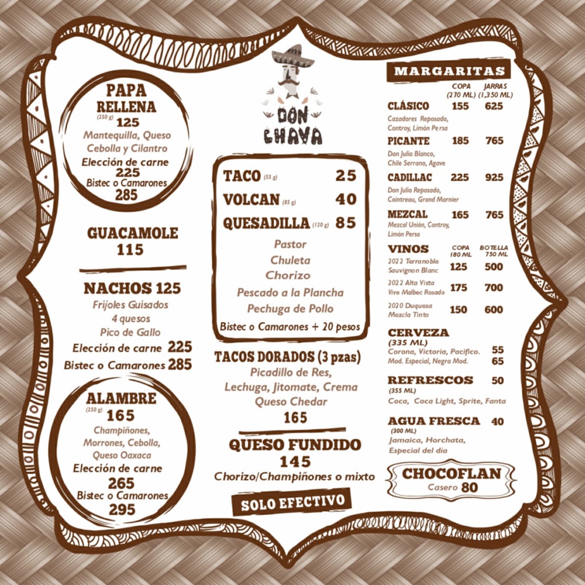 Don Chava Taqueria Cantina Menu Photo 8