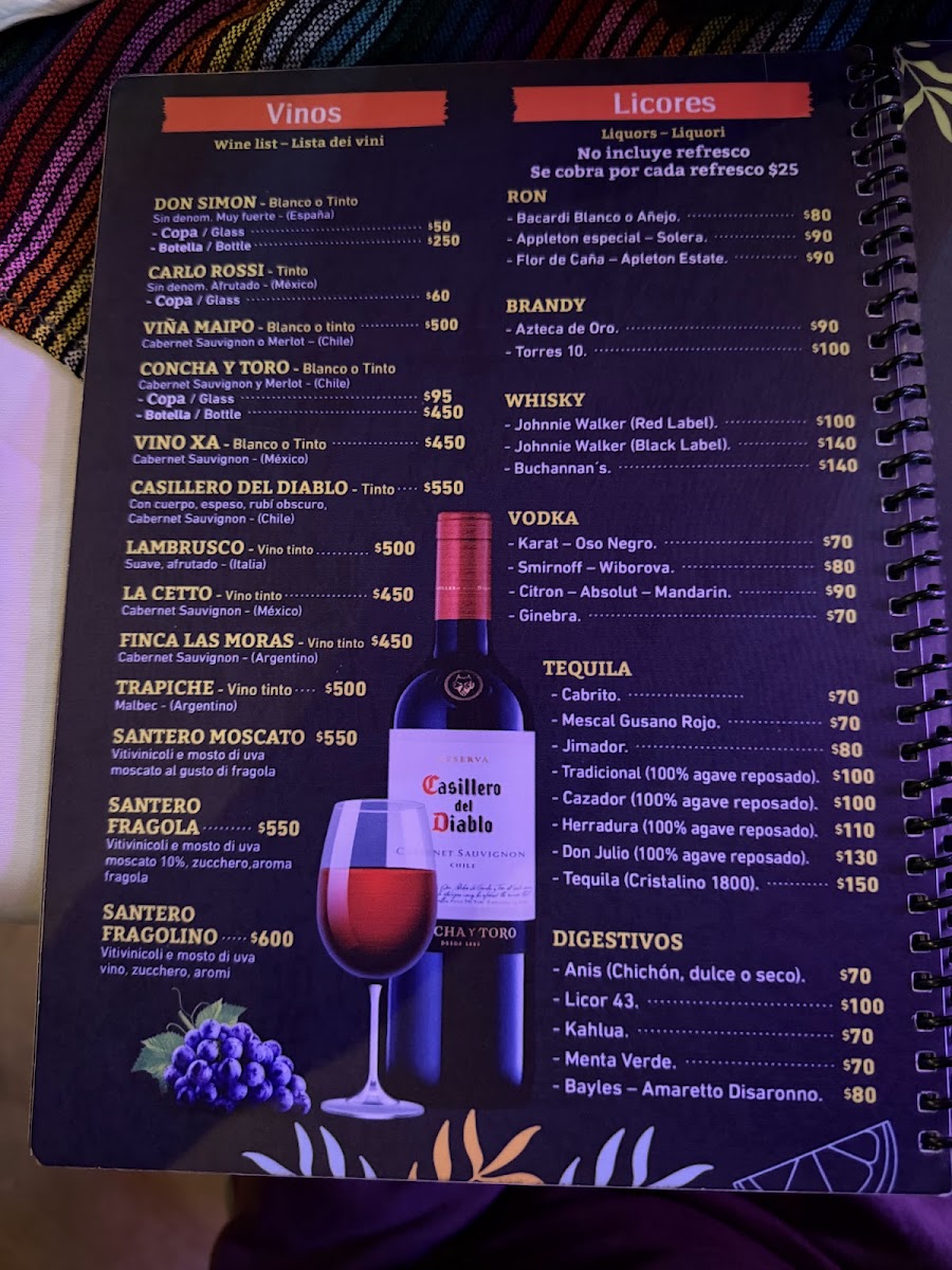 Don Mucho's Menu Photo 3
