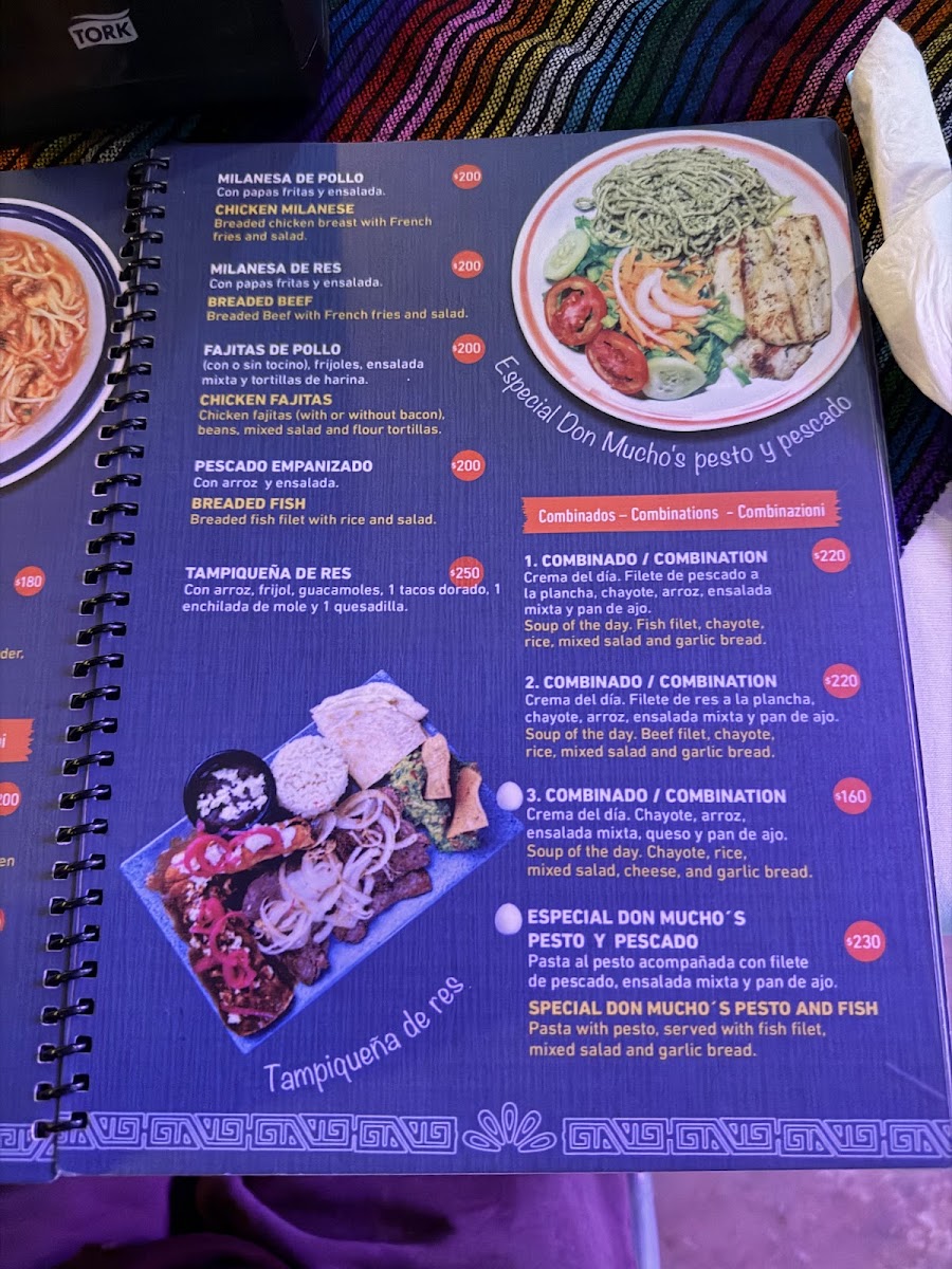 Don Mucho's Menu Photo 6