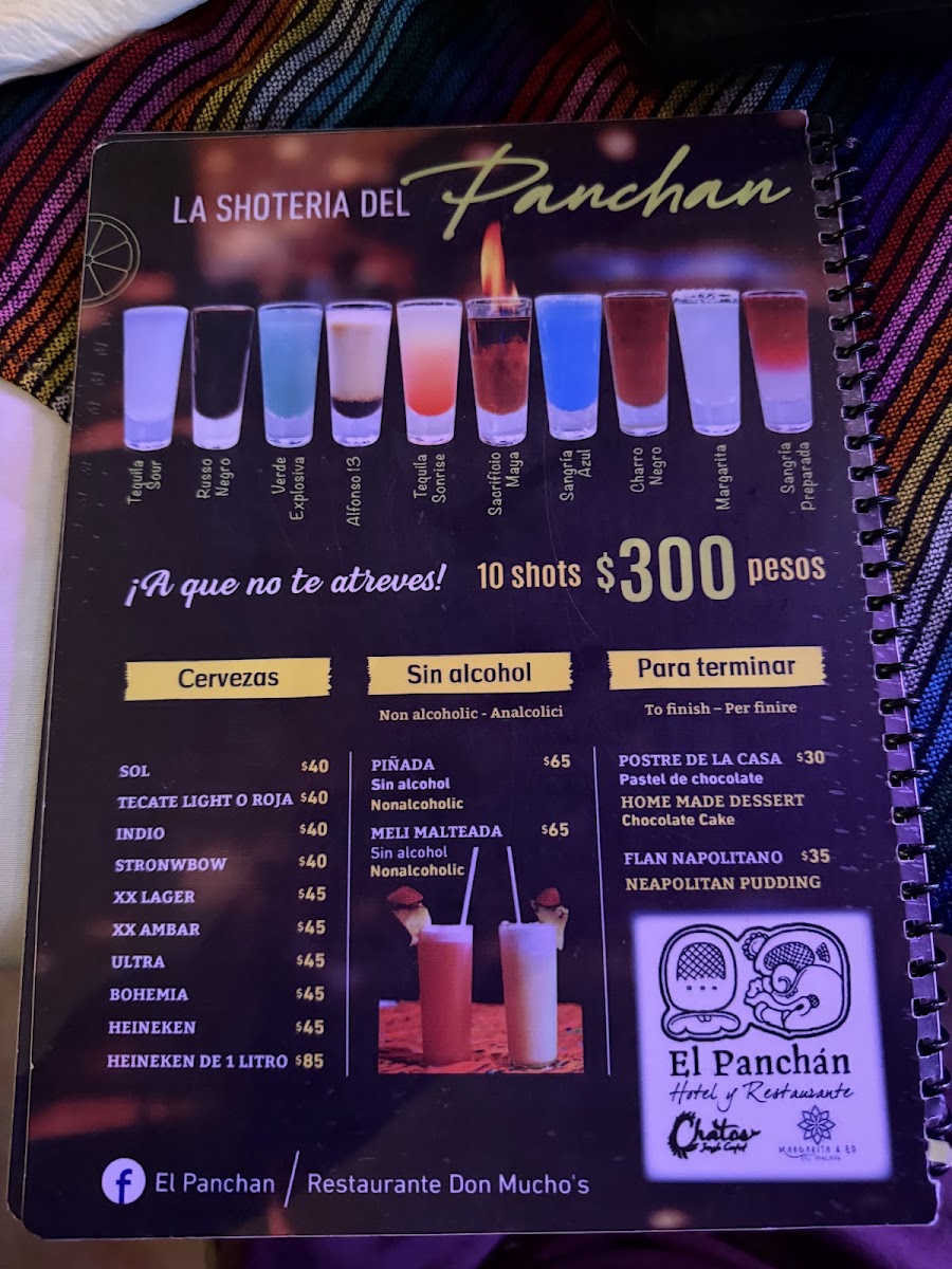 Don Mucho's Menu Photo 9