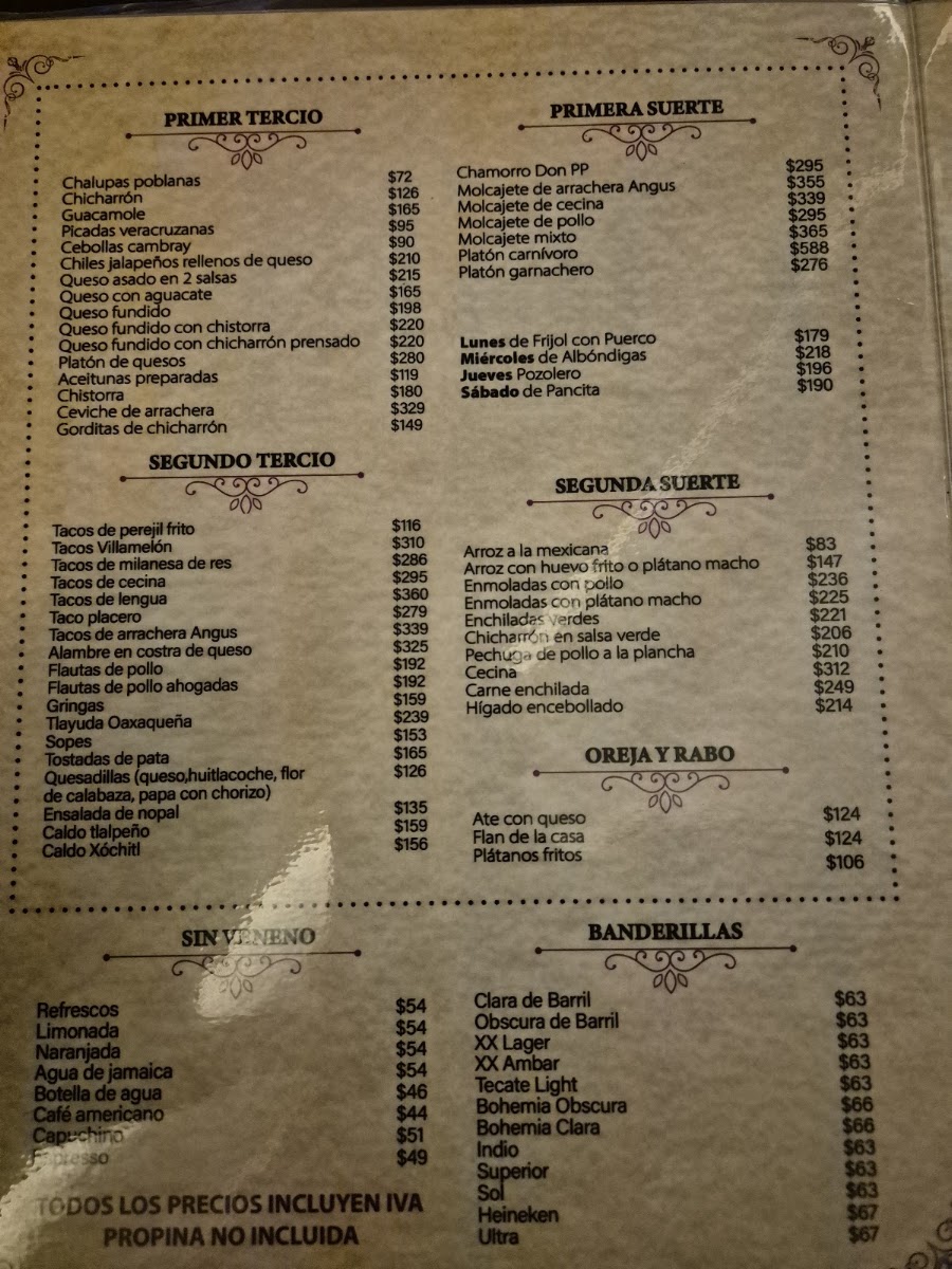 Don Pp Menu