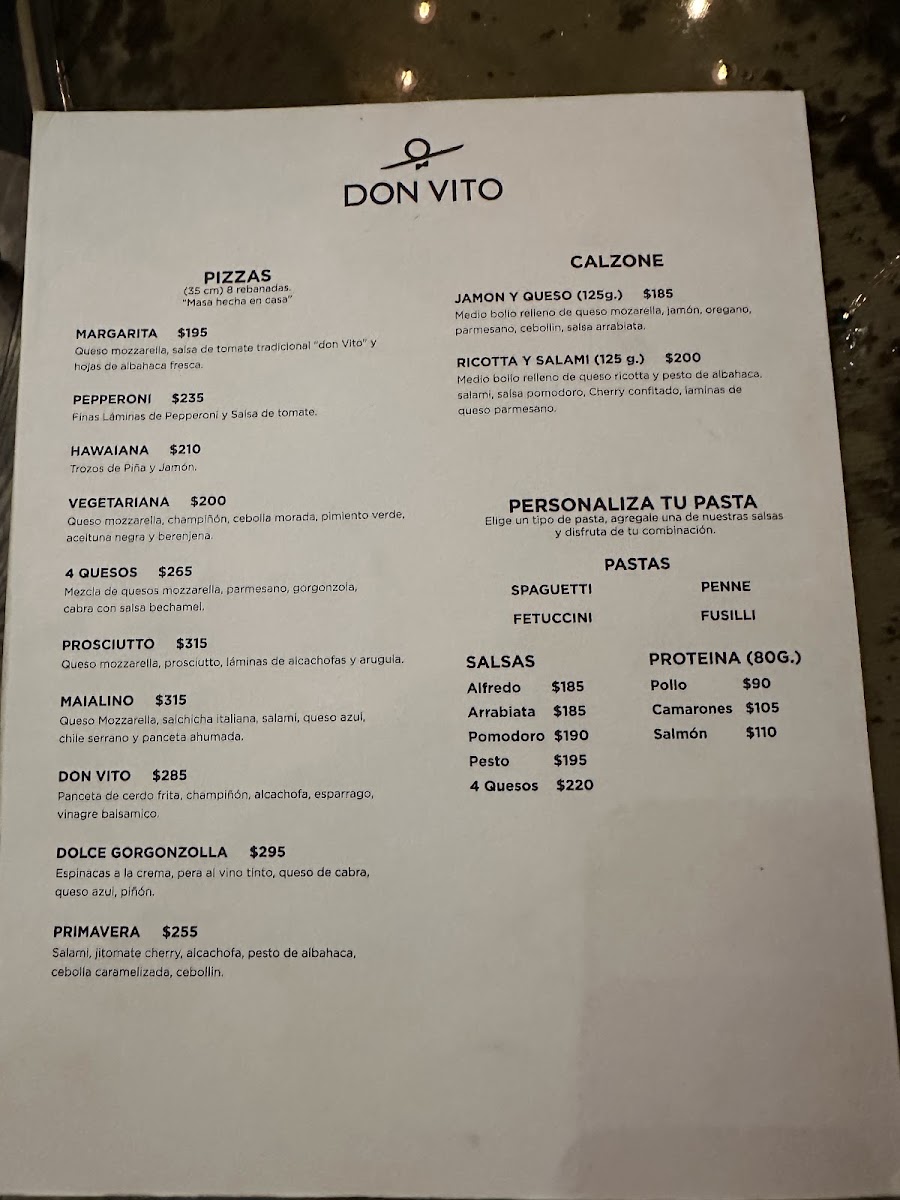 Don Vito Menu Photo 2