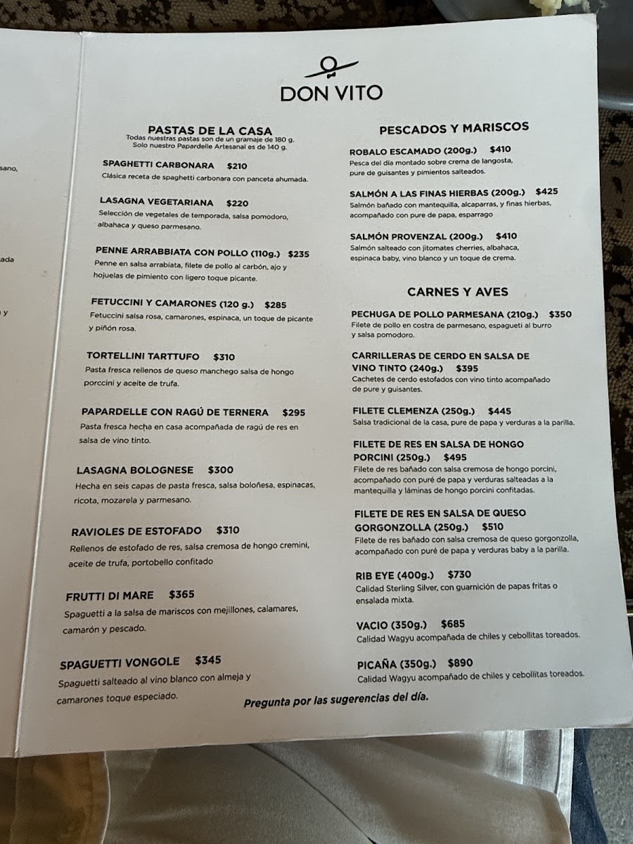 Don Vito Menu Photo 4