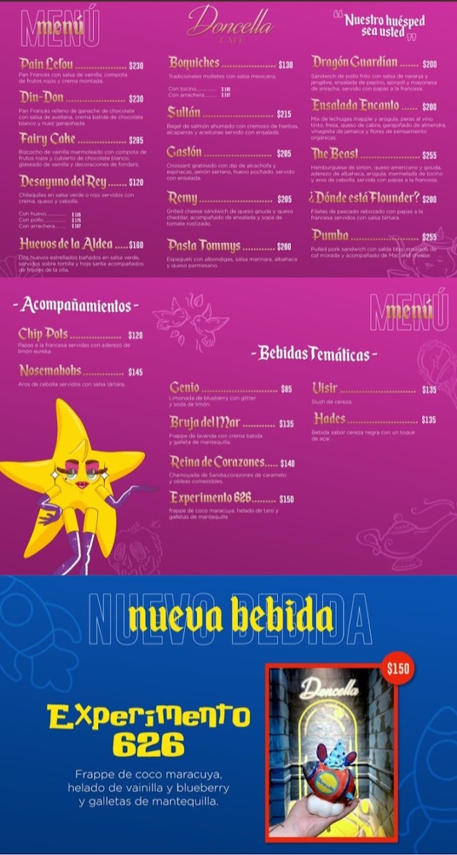 Doncella Cafe Menu Photo 4