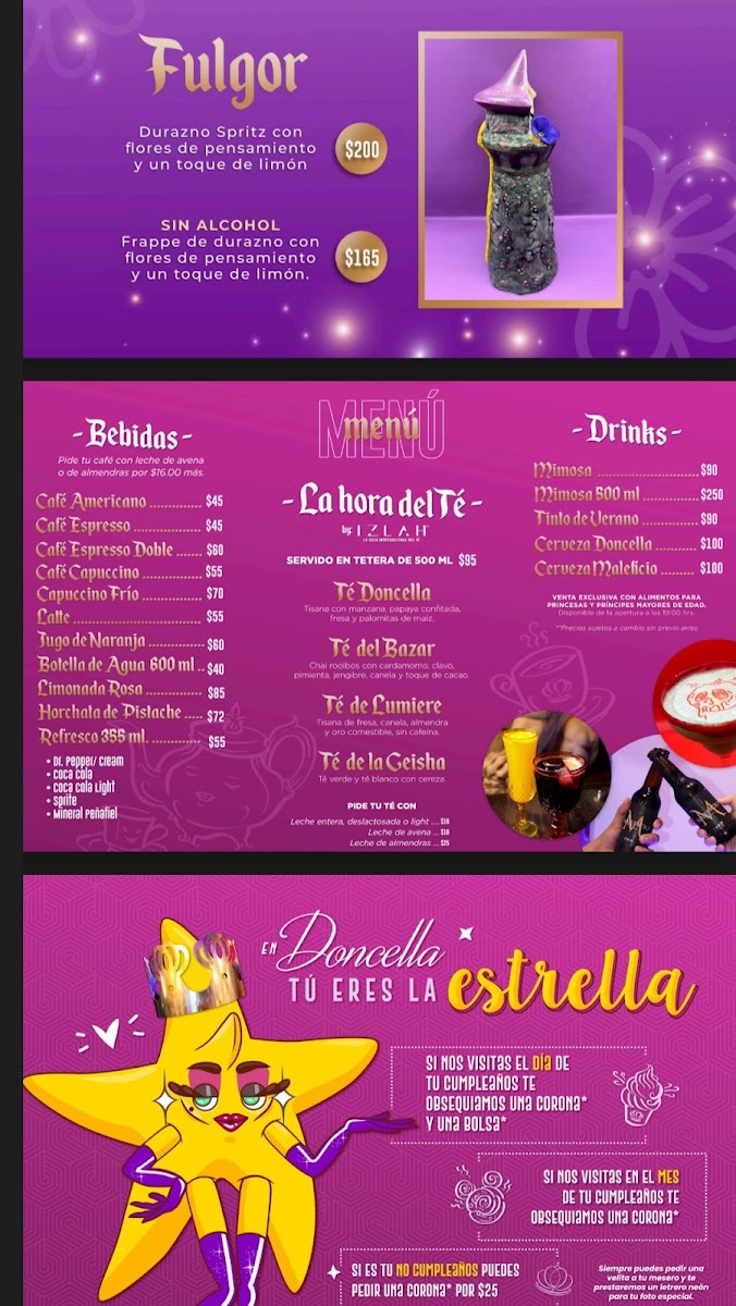 Doncella Cafe Menu Photo 5
