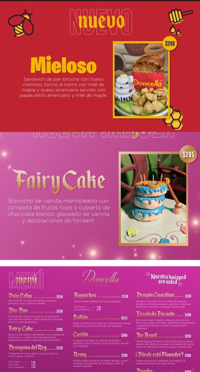 Doncella Cafe Menu Photo 7