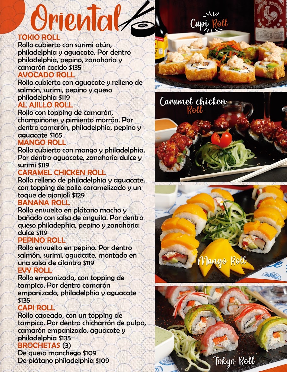 El Acueducto Mariscos Sushi Bar Menu Photo 10