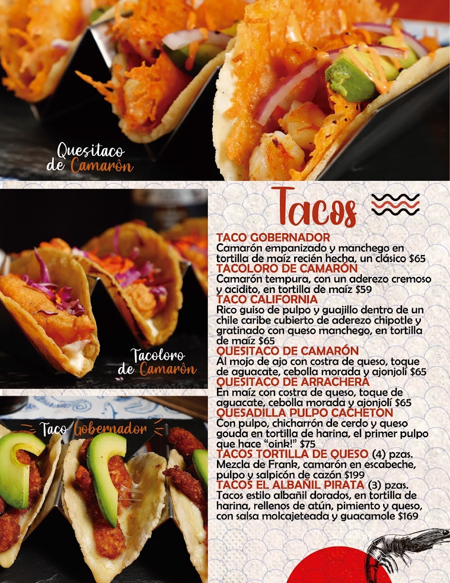 El Acueducto Mariscos Sushi Bar Menu Photo 4