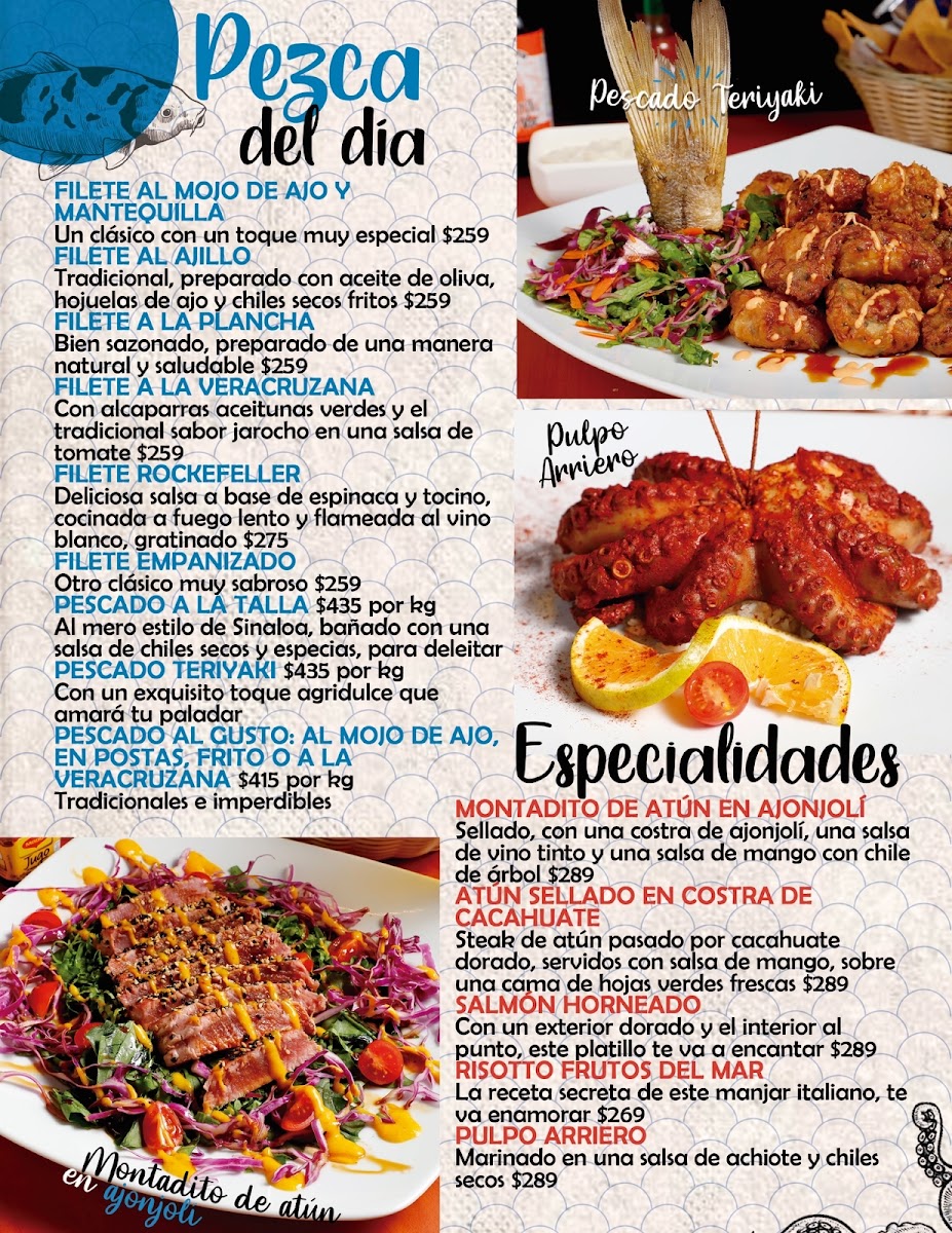 El Acueducto Mariscos Sushi Bar Menu Photo 8