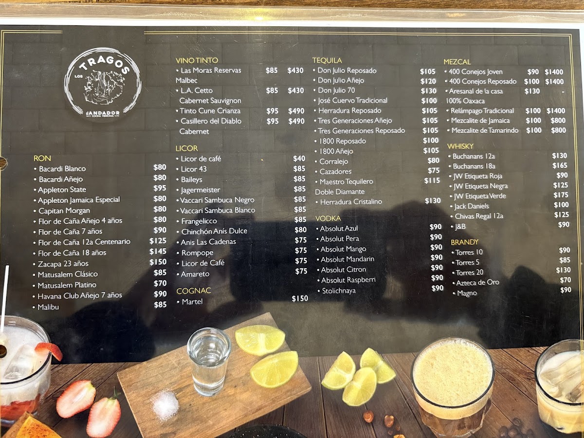 El Andador Menu Photo 2