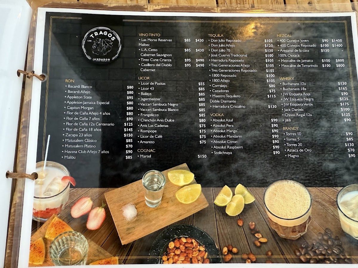 El Andador Menu Photo 3