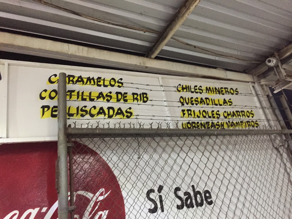 El Apetito 2 Menu