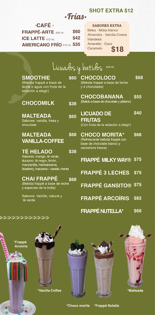 El Arte Restaurante/cafe Menu Photo 5