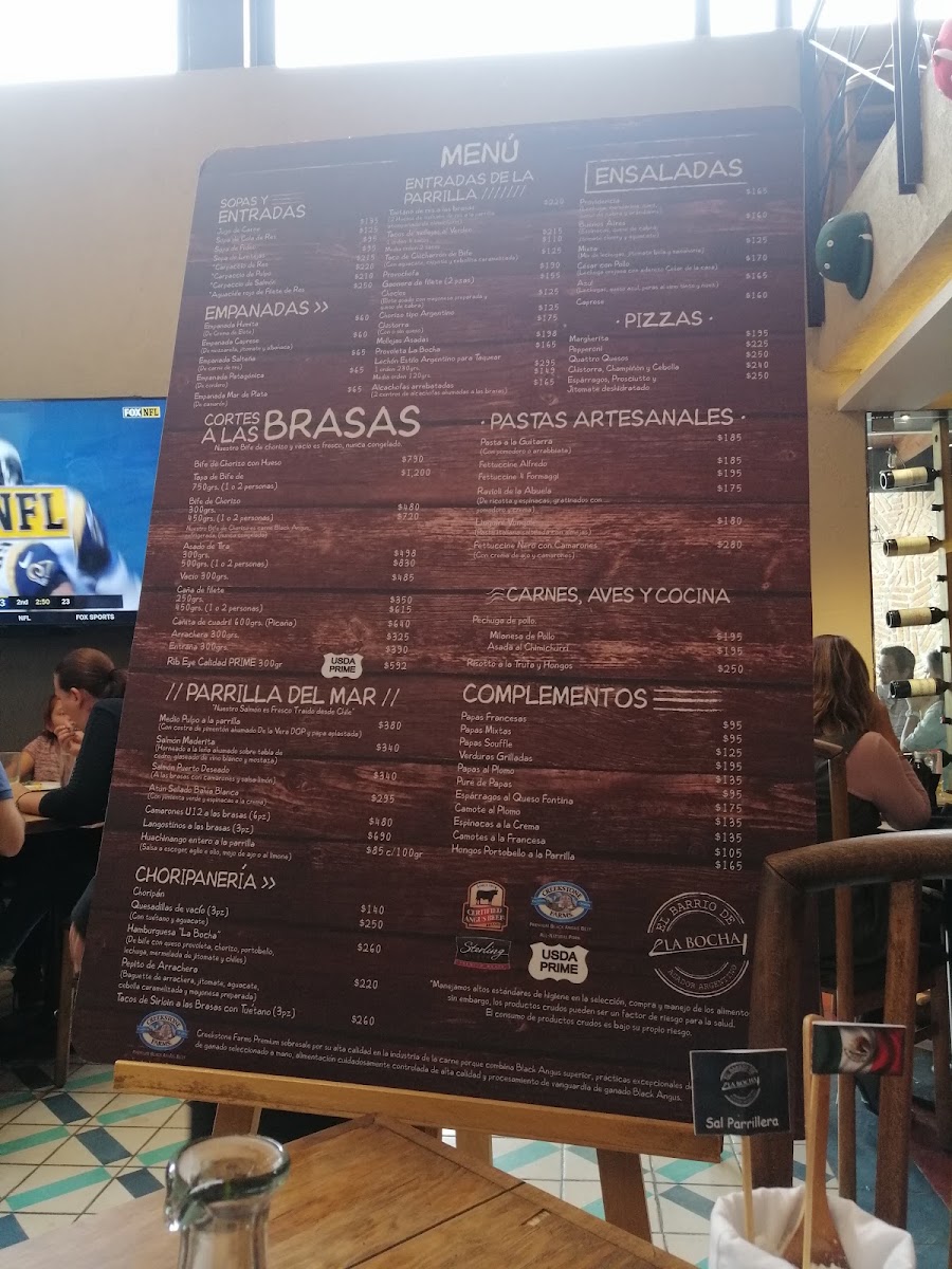 El Barrio De La Bocha Asador Argentino Menu Photo 6
