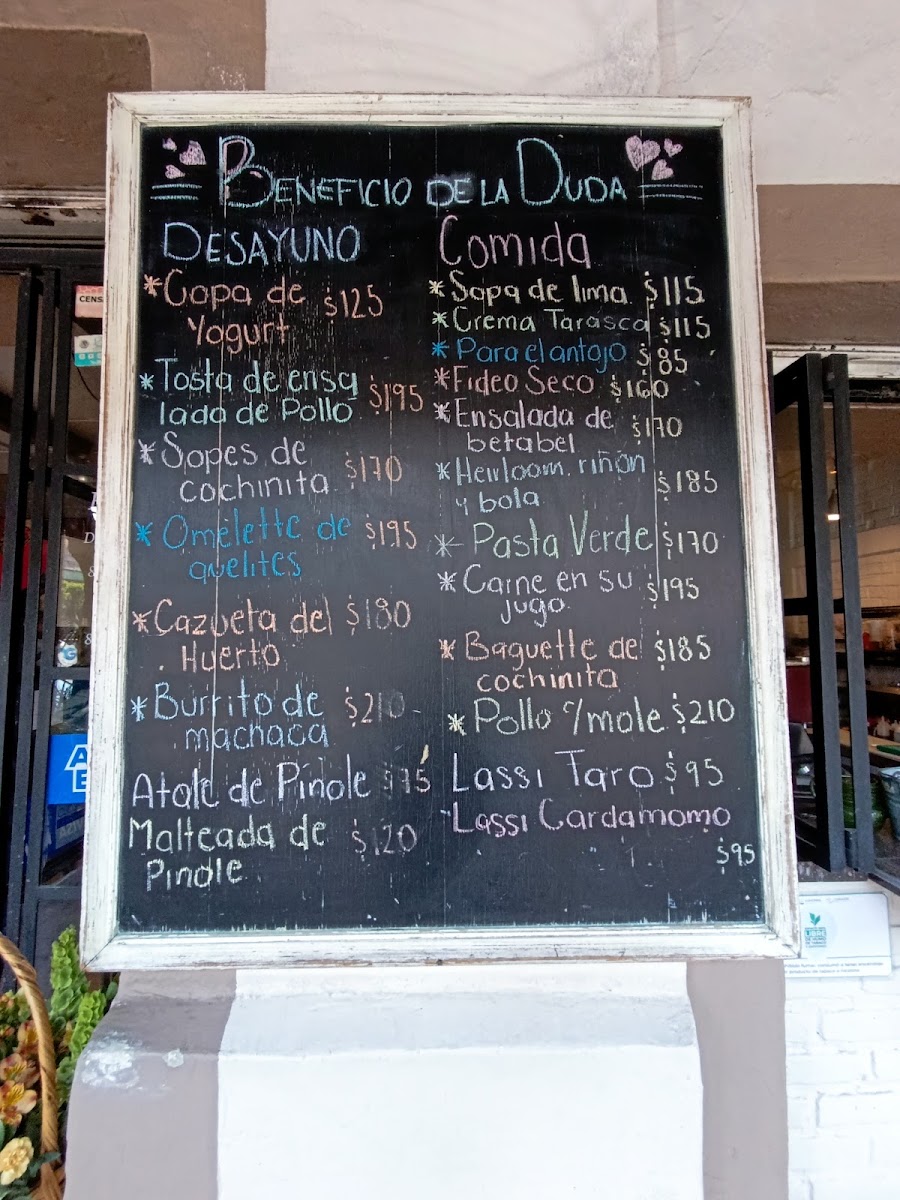 El Beneficio Cafe #2 Menu Photo 10