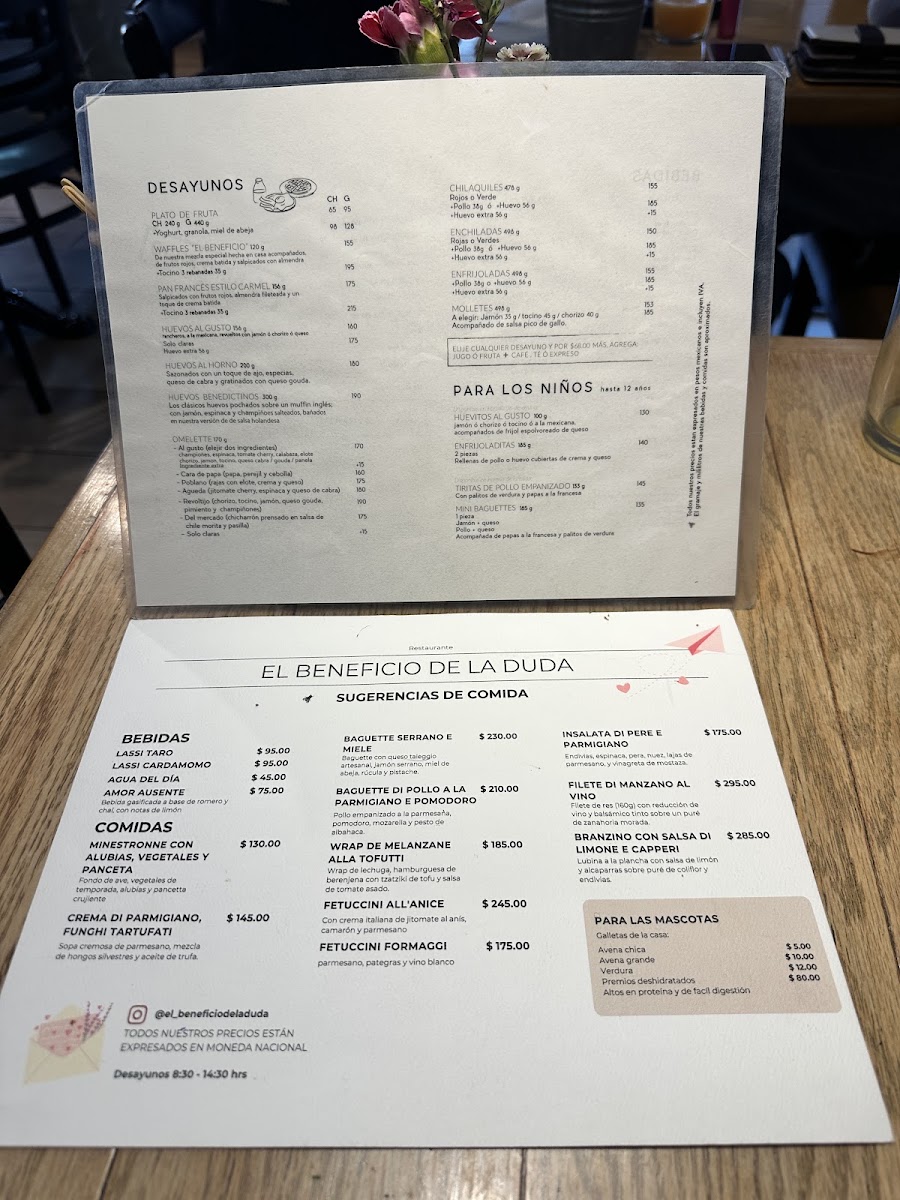 El Beneficio Cafe #2 Menu Photo 4