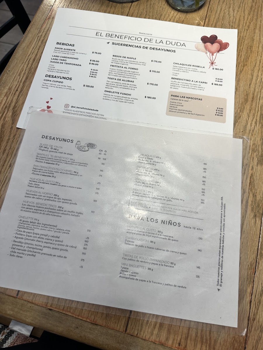 El Beneficio Cafe #2 Menu Photo 8