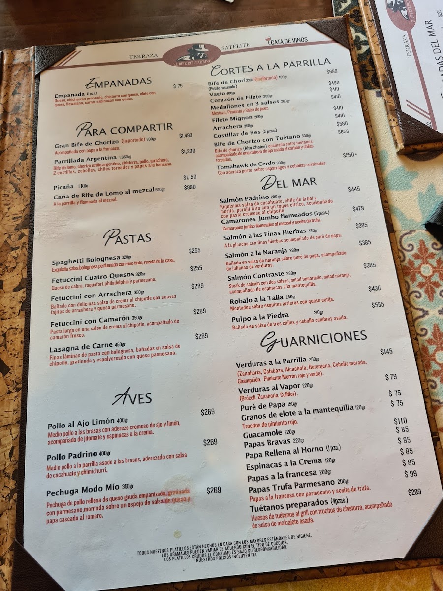 El Bife Del Padrino Menu Photo 9