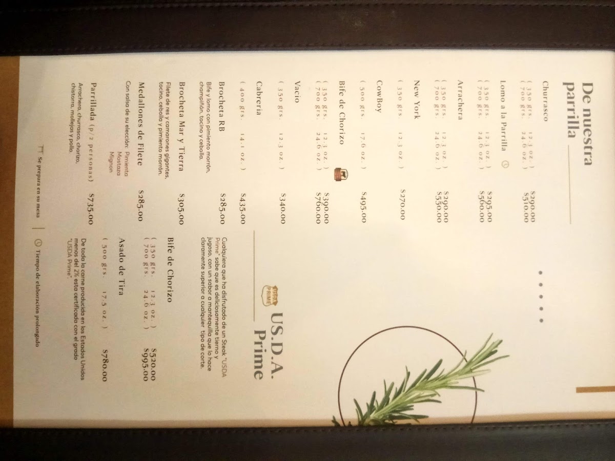 El Bife Rb Menu Photo 9