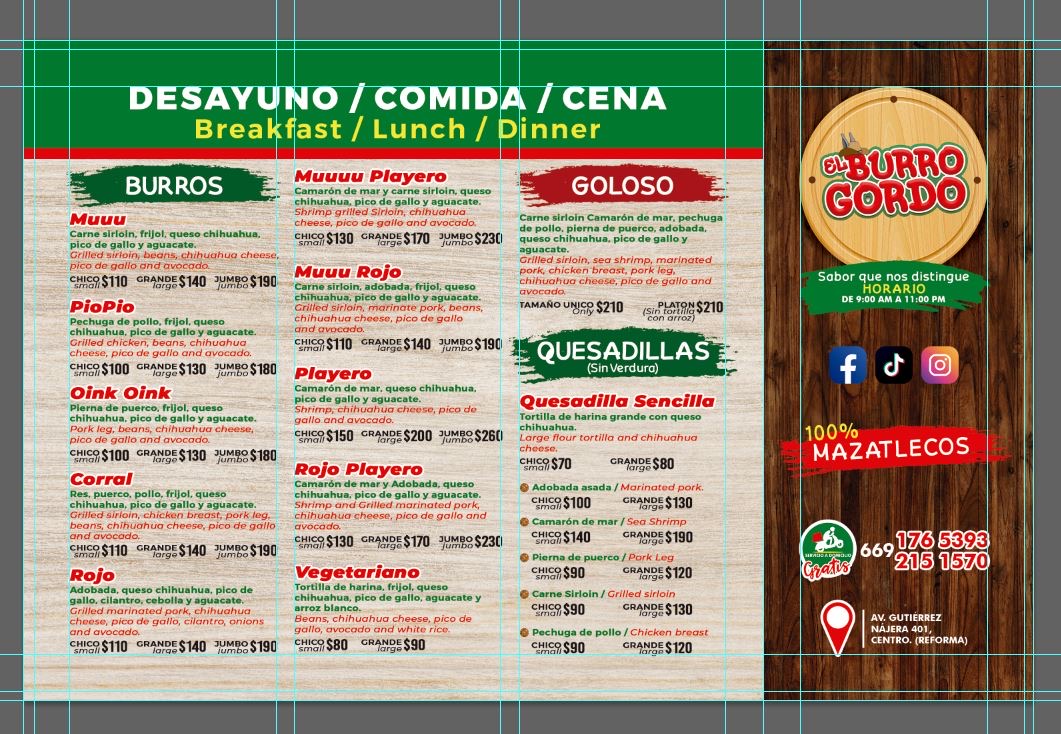 El Burro Gordo Menu Photo 4