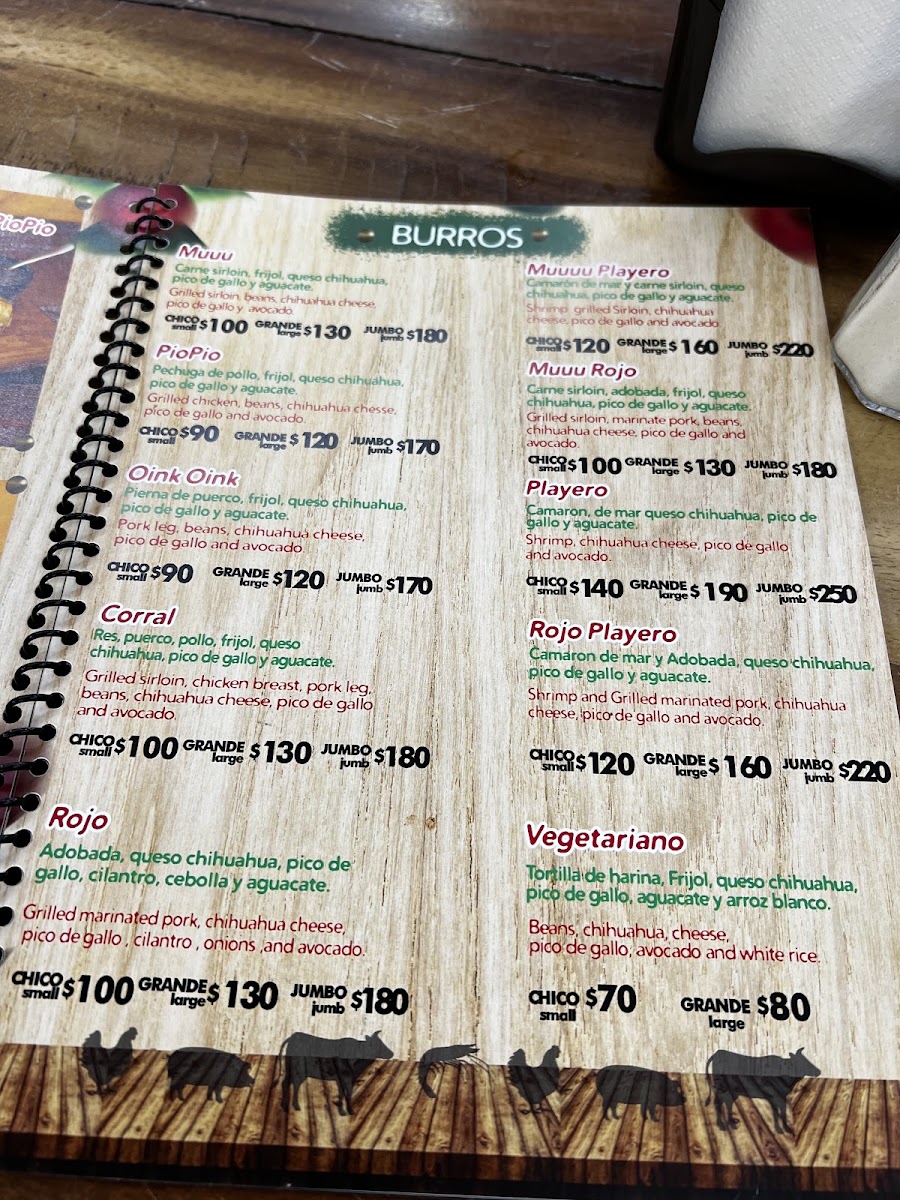 El Burro Gordo Menu Photo 9