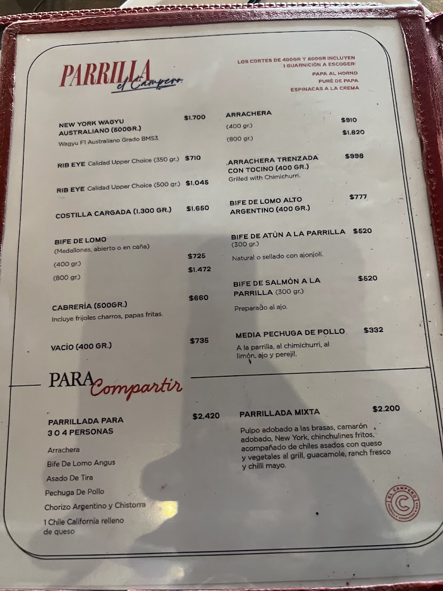 El Campero Restaurante Menu Photo 10