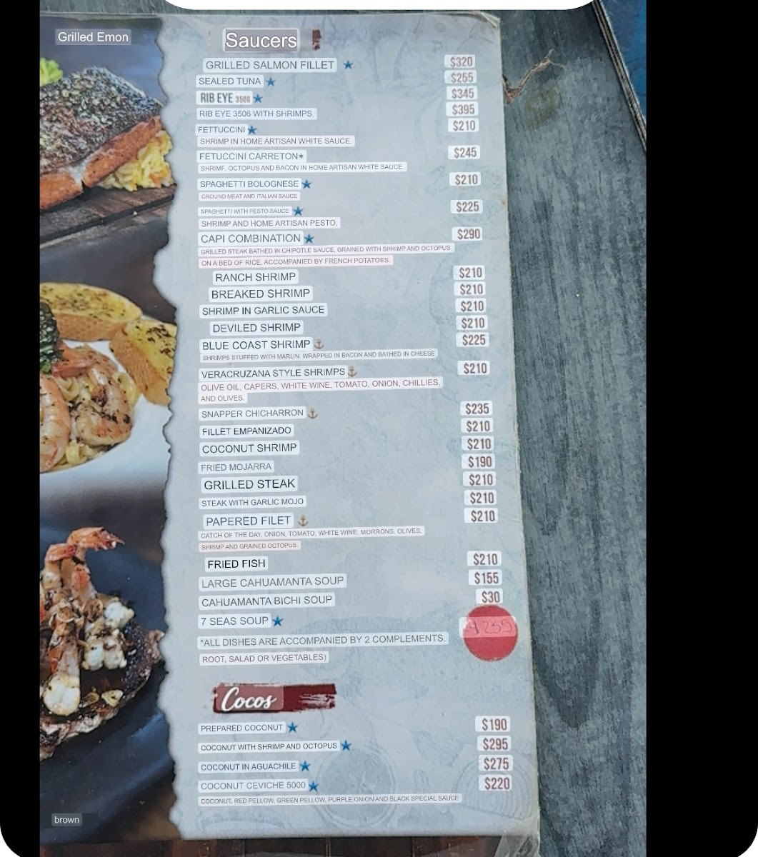 El Carretón mariscos Menu Photo 2