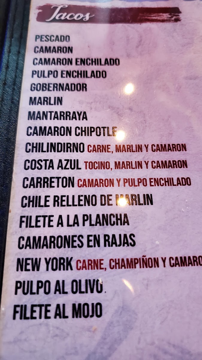 El Carretón mariscos Menu Photo 5