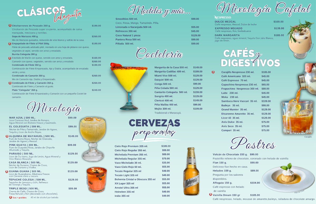 El Coleguita Mariscos Nuevo Nayarit Menu Photo 2