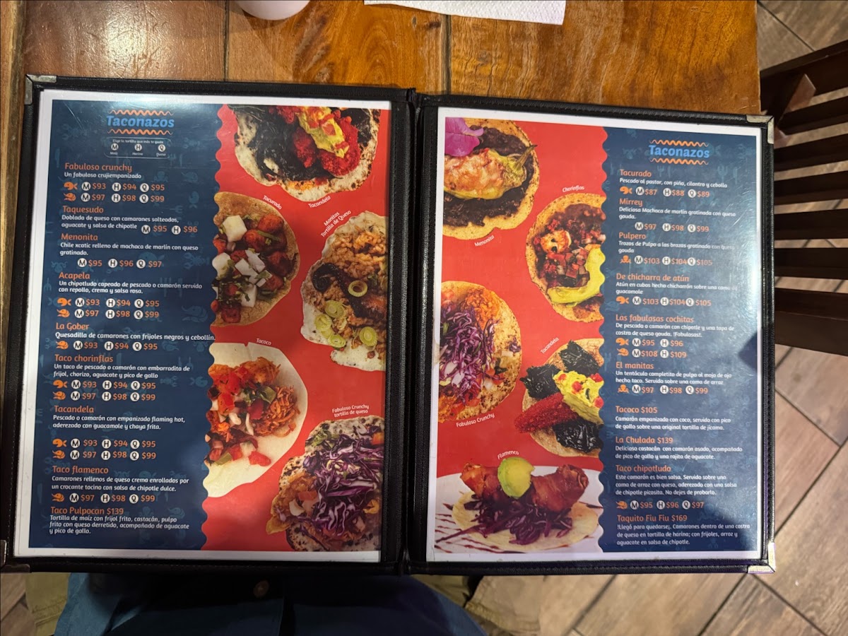 El Fabuloso Pez Menu Photo 2