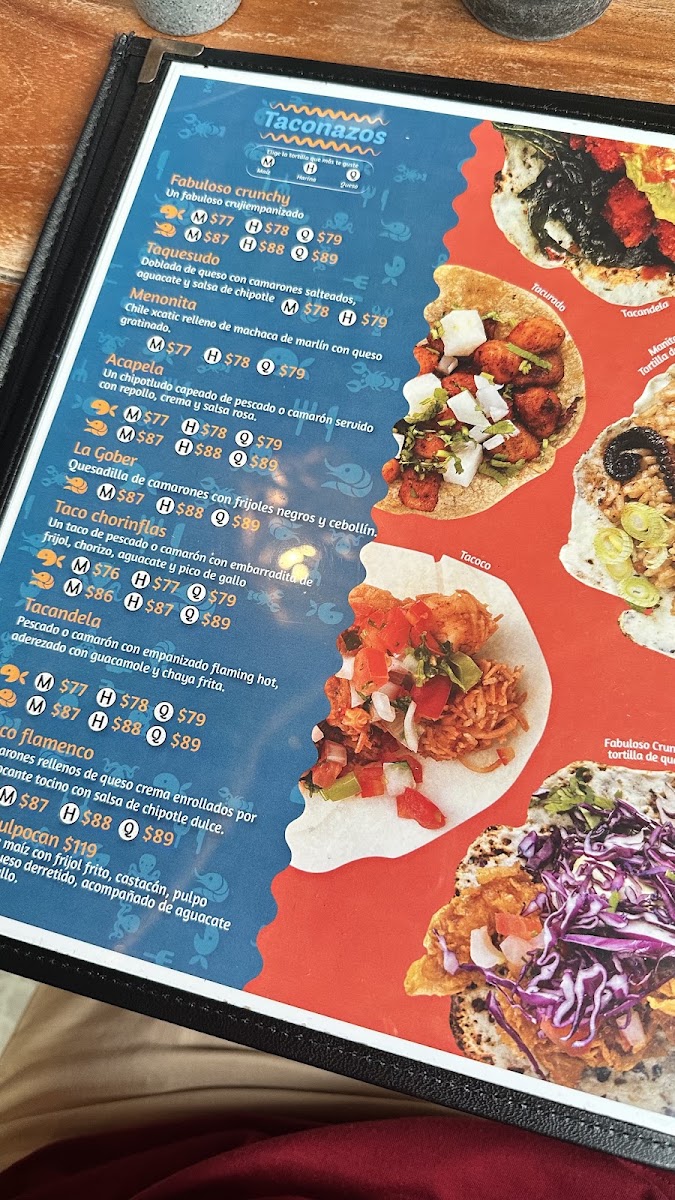 El Fabuloso Pez Menu Photo 3