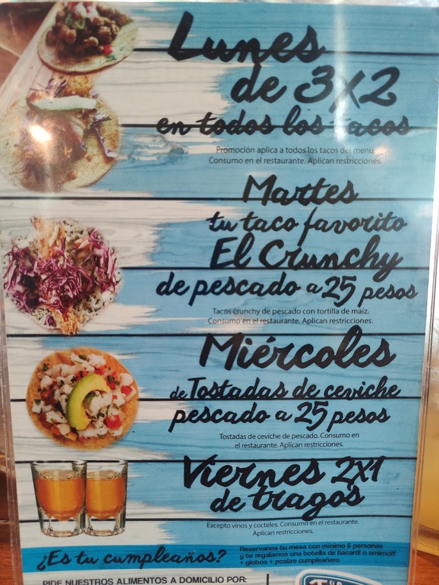 El Fabuloso Pez Menu Photo 4