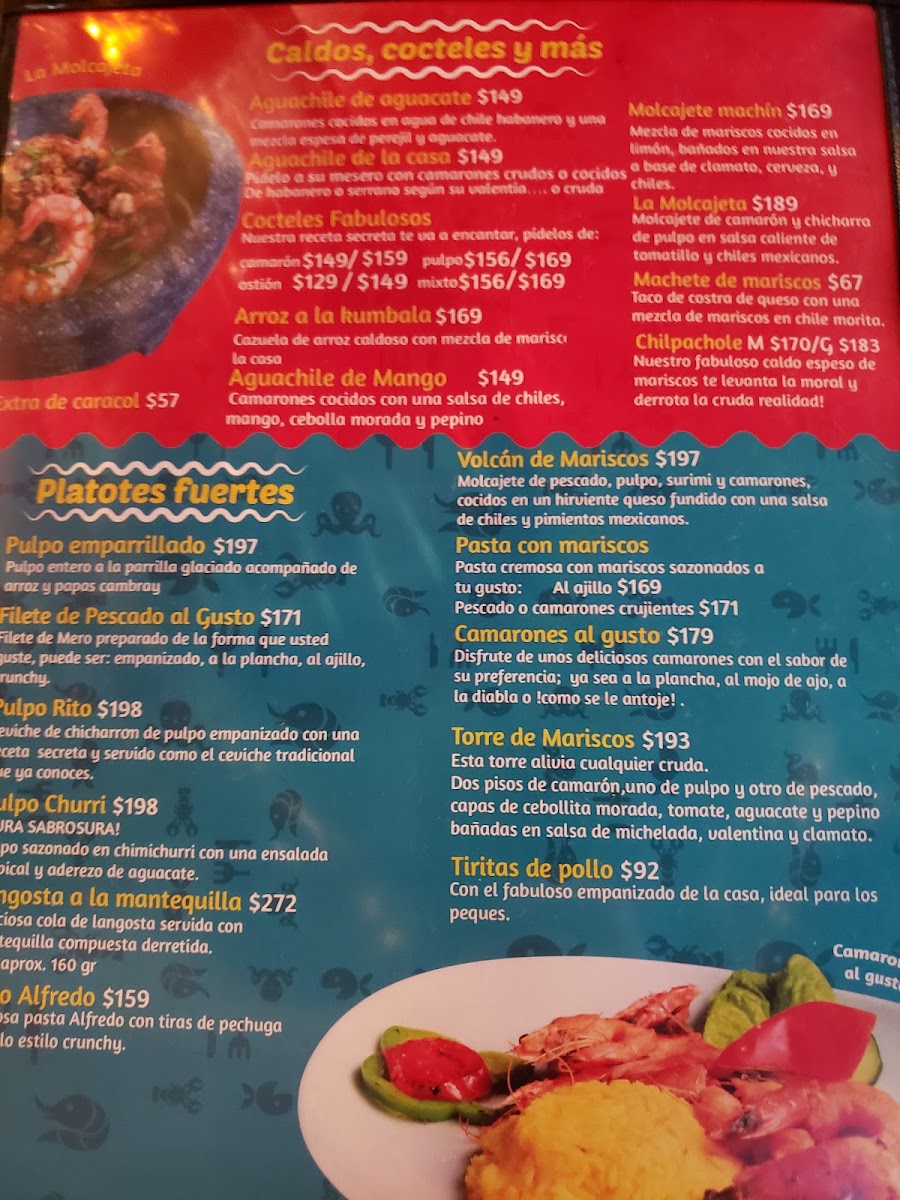 El Fabuloso Pez Menu Photo 5