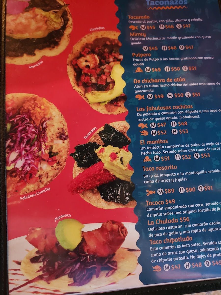 El Fabuloso Pez Menu Photo 9