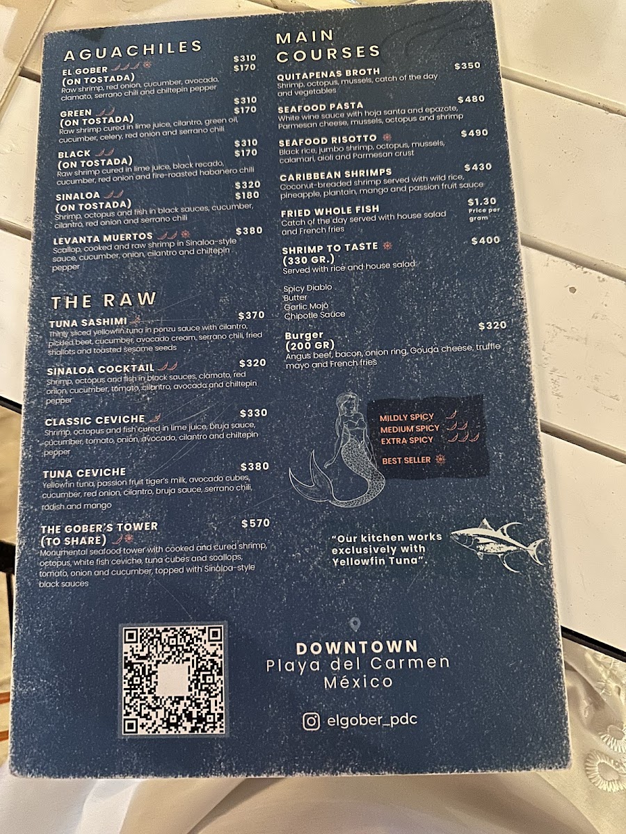 El Gobernador Menu Photo 2