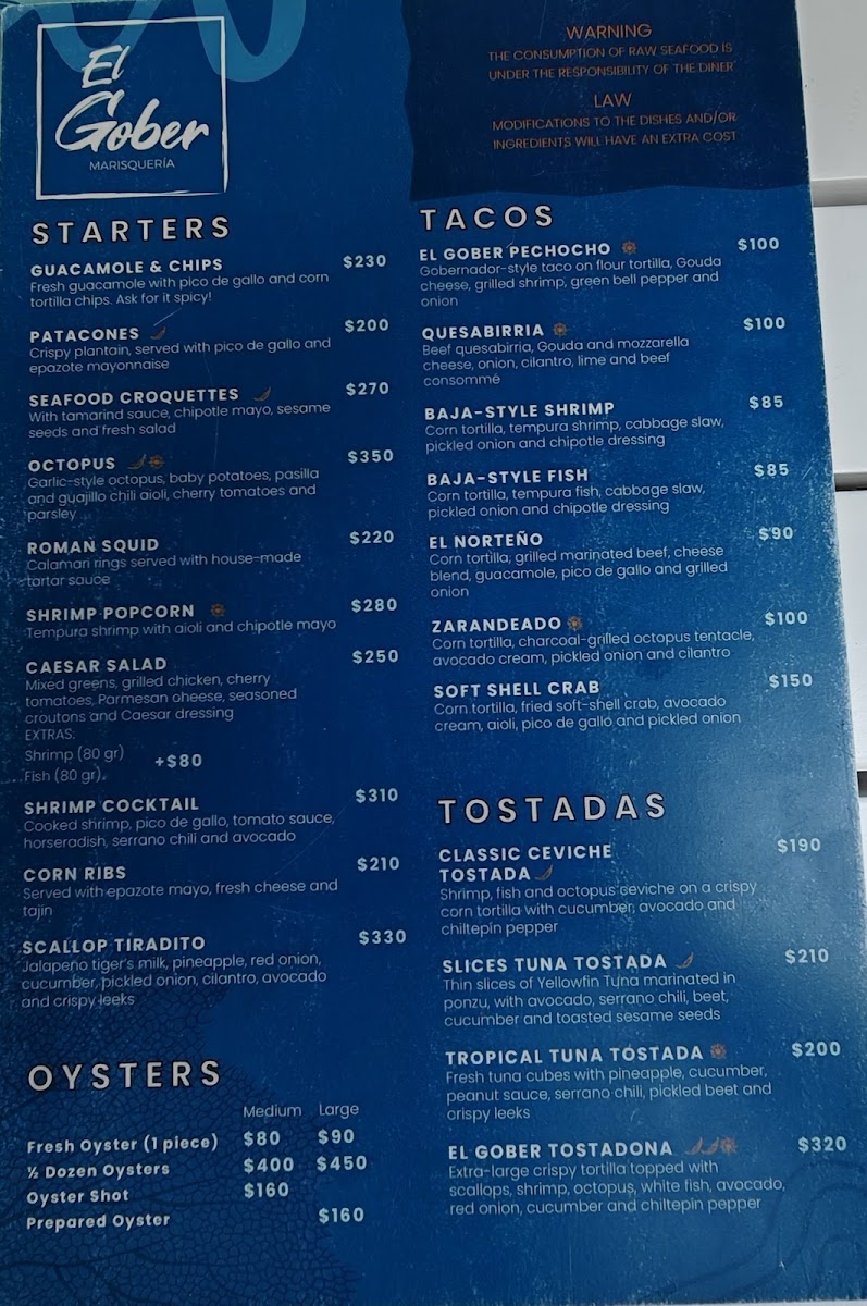 El Gobernador Menu Photo 6