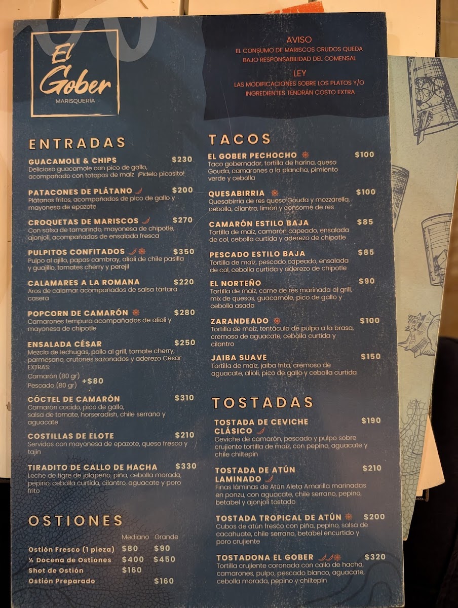 El Gobernador Menu Photo 7