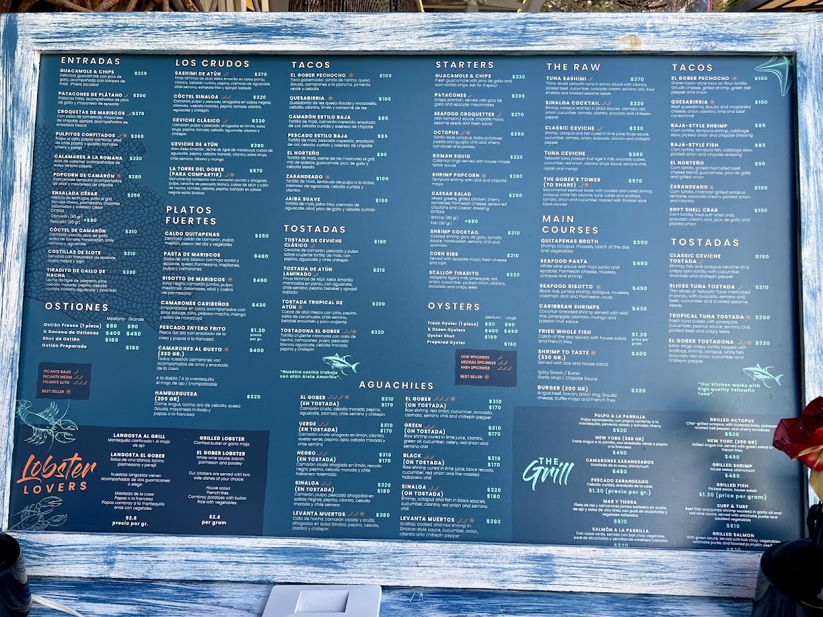 El Gobernador Menu Photo 9