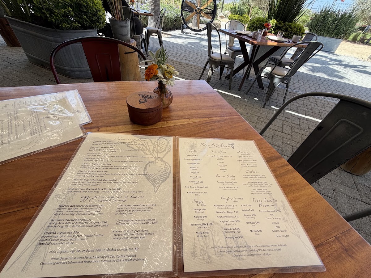El Huerto Farm To Table Menu Photo 5