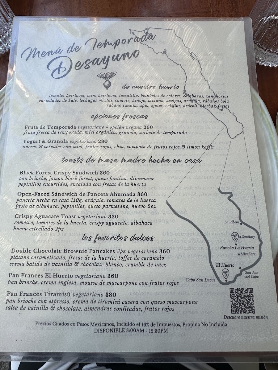 El Huerto Farm To Table Menu Photo 9