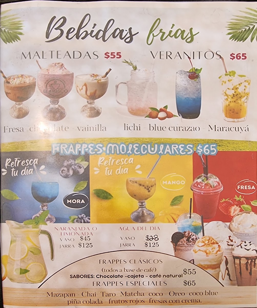 El Kiosco Restaurante Menu Photo 3