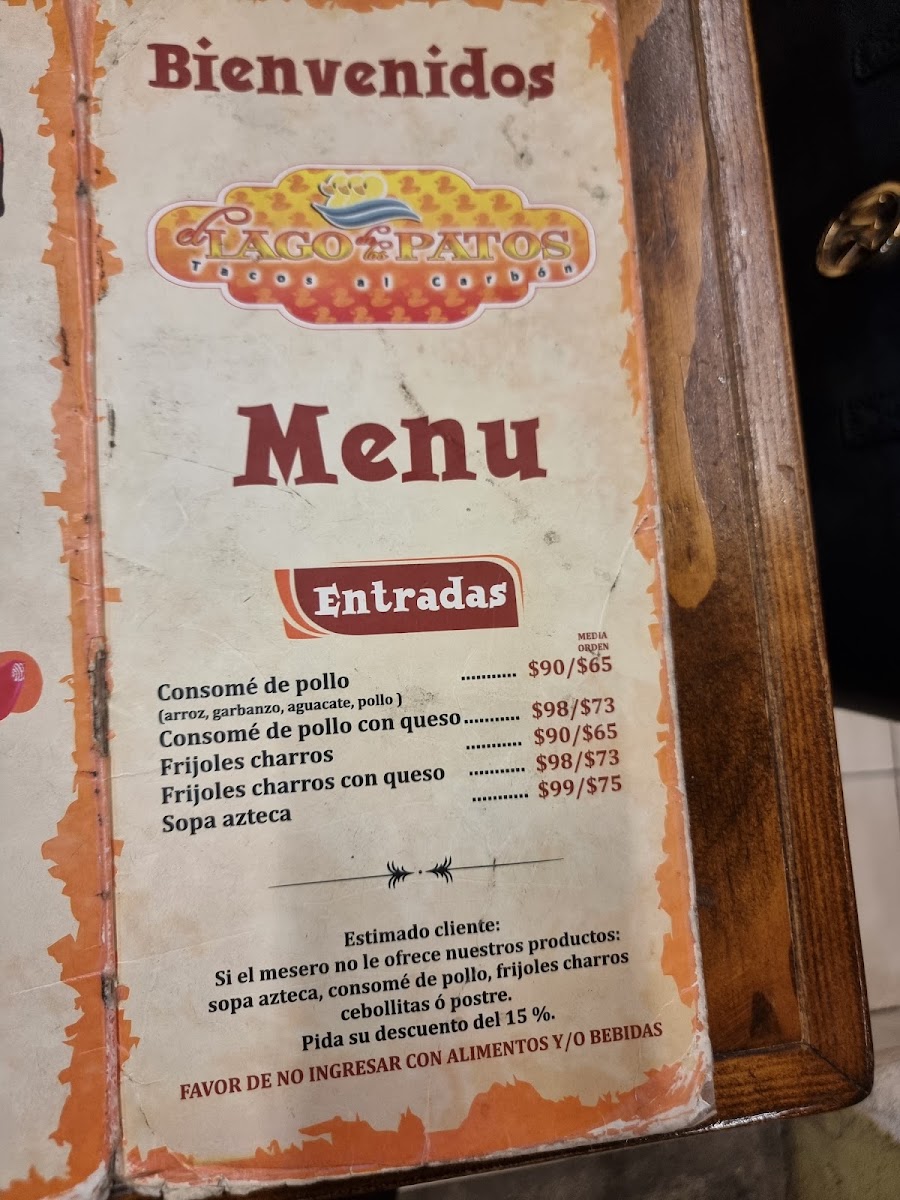El Lago De Los Patos Menu Photo 10
